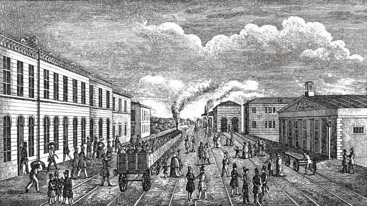 Nordbahnhof, 1838