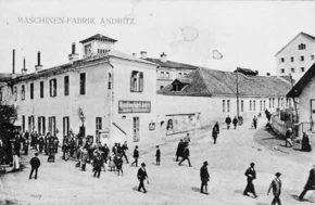 Die Maschinenfabrik Andritz Actiengesellschaft, 1912/13